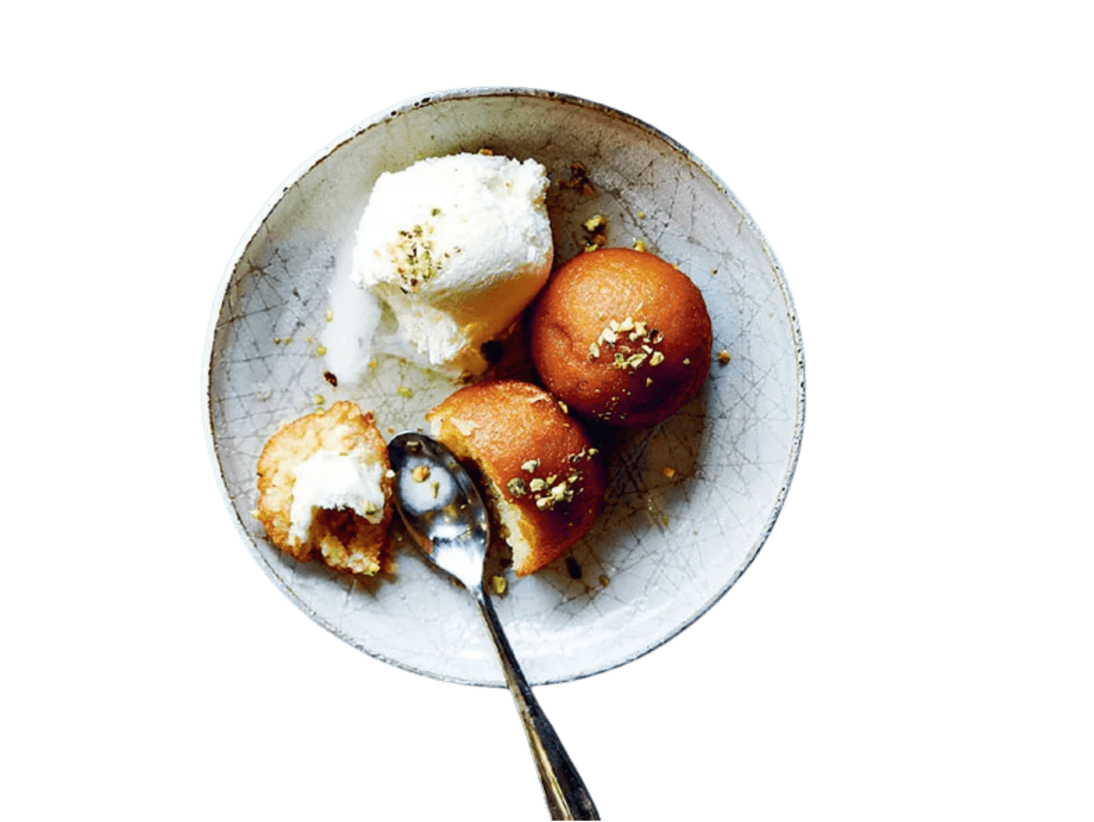 Gulab Jamun & Ice Cream